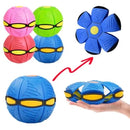 Bola Mágica 2 em 1 com LED – Vira Disco Voador
