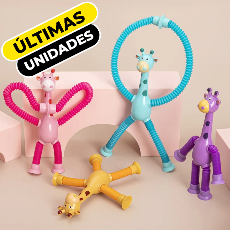 Kit Girafas Criativas - Estica & Gruda com Led (Pague 2 e leve 4)