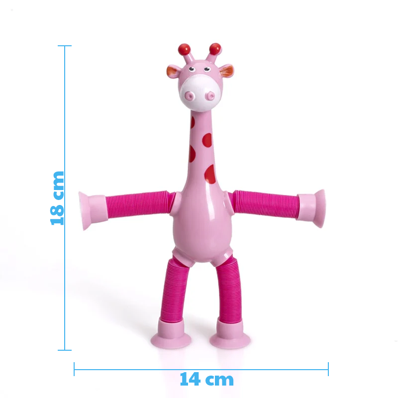 Kit Girafas Criativas - Estica & Gruda com Led (Pague 2 e leve 4)