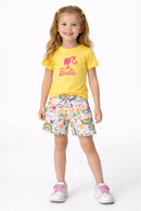 Conjunto Camila SHORT ESTAMPADO CONFORTÁVEL + CAMISETA MODERNA
