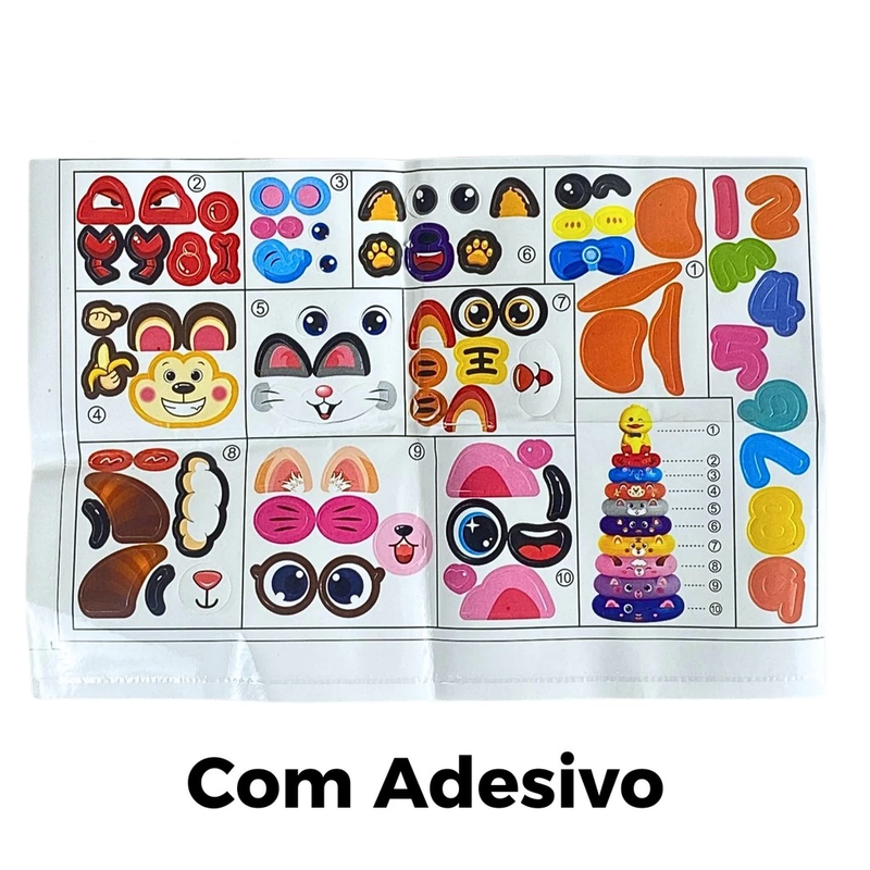 Torre Interativa de Empilhar – Diversão que ensina!