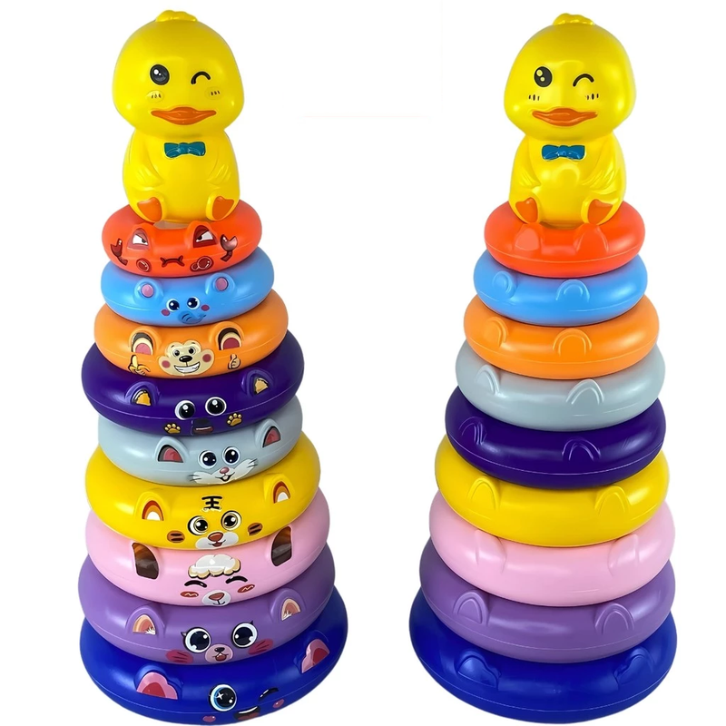 Torre Interativa de Empilhar – Diversão que ensina!