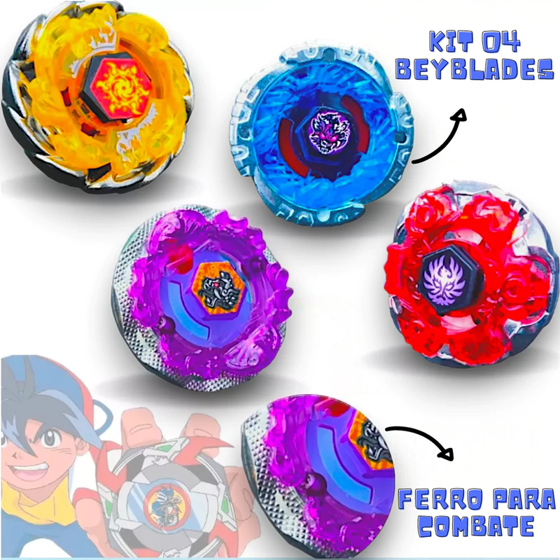 KIT BEYBLADE COM ARENA