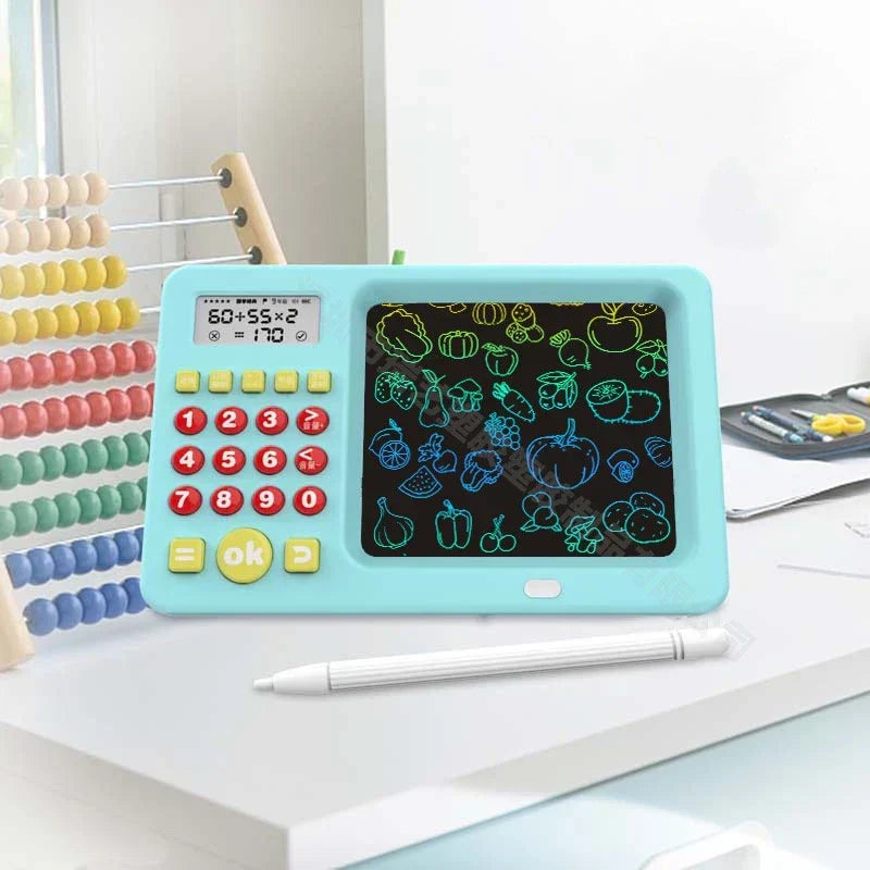 Tablet Calculadora Lousa Mágica 2 Em 1 Jogos De Aritmética De Aprendizagem Precoce -SS0901