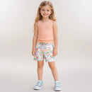 Conjunto Luana SHORT ESTAMPADO CONFORTÁVEL + CAMISETA CANELADA