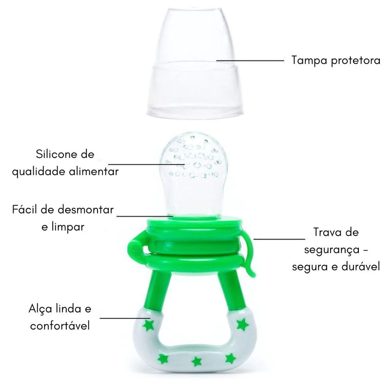 Chupeta alimentadora para introdução alimentar