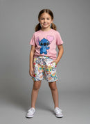 Conjunto Camila SHORT ESTAMPADO CONFORTÁVEL + CAMISETA MODERNA