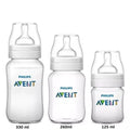 Kit 3 Mamadeiras Anticólica - PHILIPS AVENT