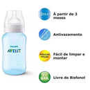 Kit 3 Mamadeiras Anticólica - PHILIPS AVENT