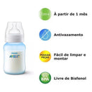 Kit 3 Mamadeiras Anticólica - PHILIPS AVENT