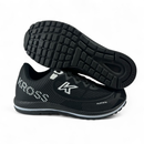 Tênis Feminino Masculino Preto Para Academia Corrida Caminhada Leve Macio Confortável Promoção